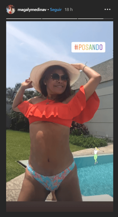 Instagram Magaly Medina Muestra Parte Ntima Al Posar En Bikini Magaly Tv La Firme Atv