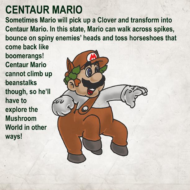 Super Mario Bros 3 Mario Centaur