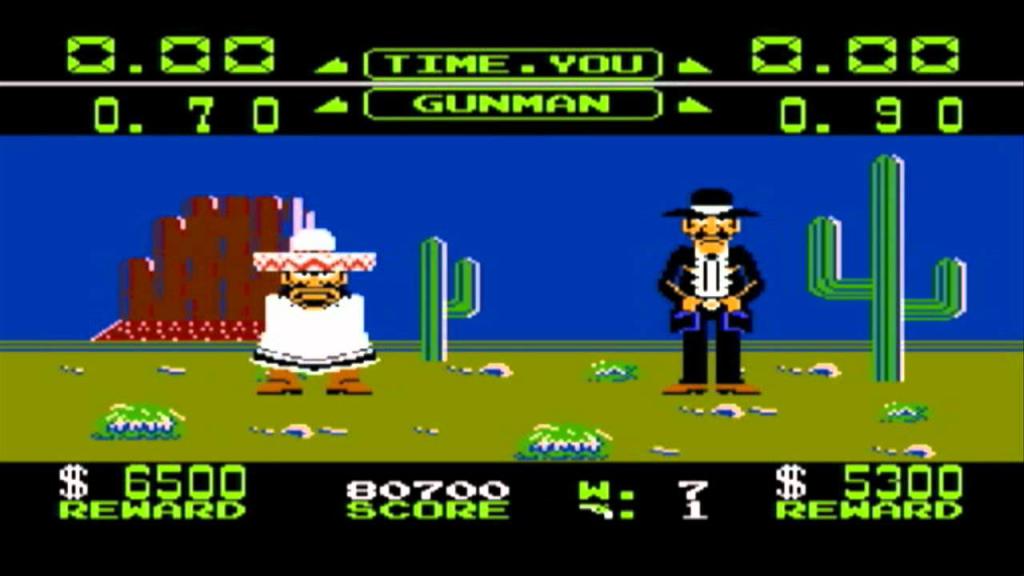 Wild Gunman NES