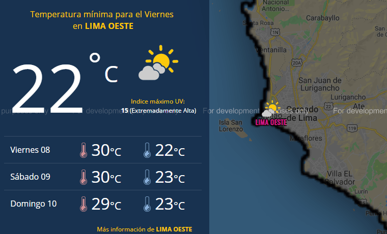 Senamhi: pronóstico del clima en Lima hoy viernes 8 de ...