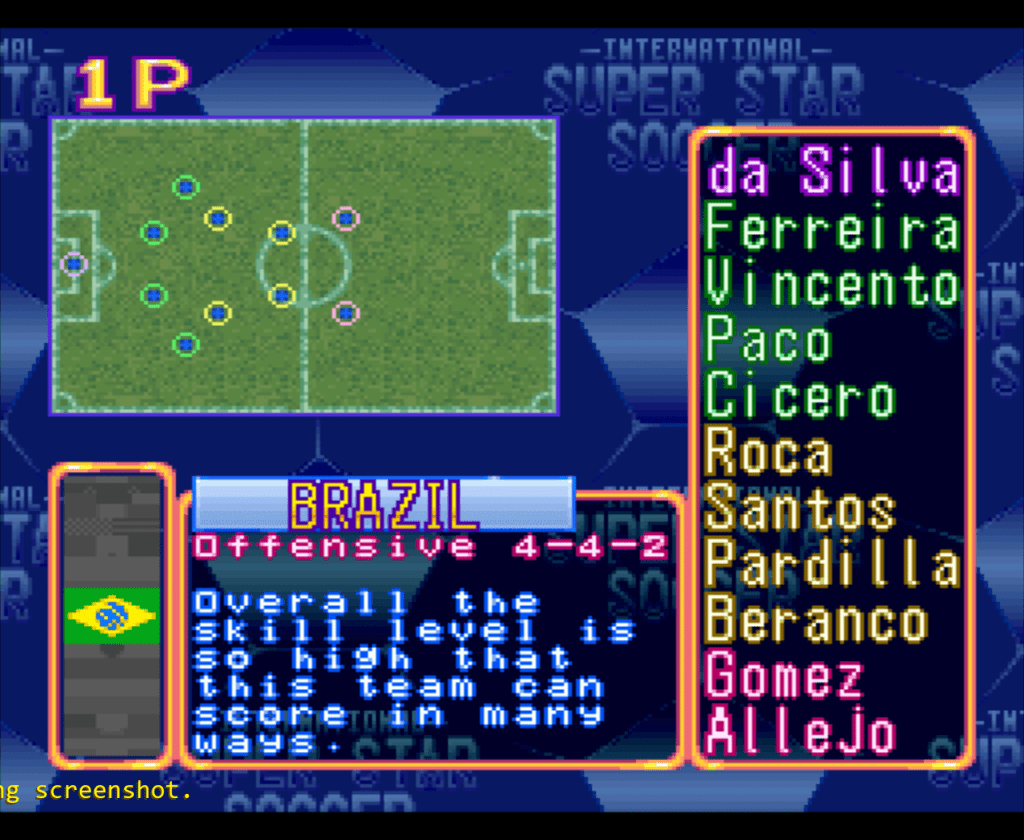 Konami Did Not Show Real Names Of Superstar Soccer International But They Are All Iss Pes Charts Neuck Com