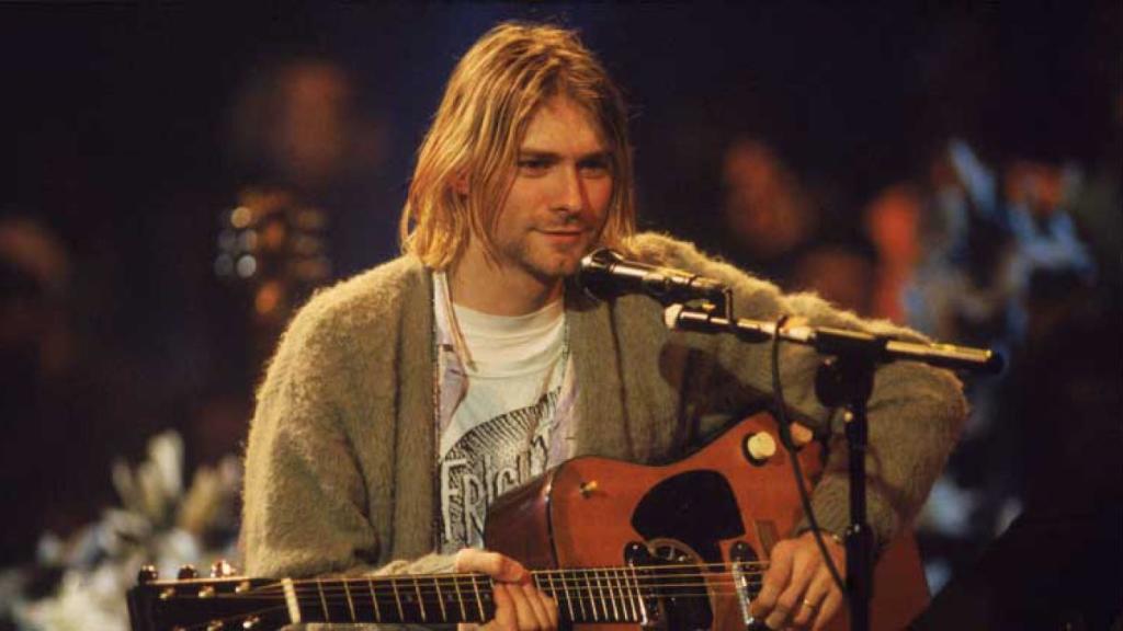 Kurt Cobain lider de Nirvana